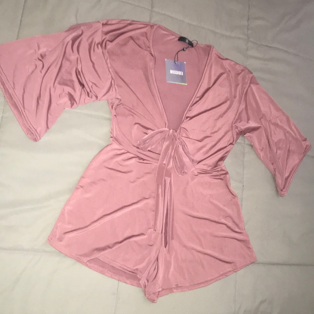 Knot Front Romper